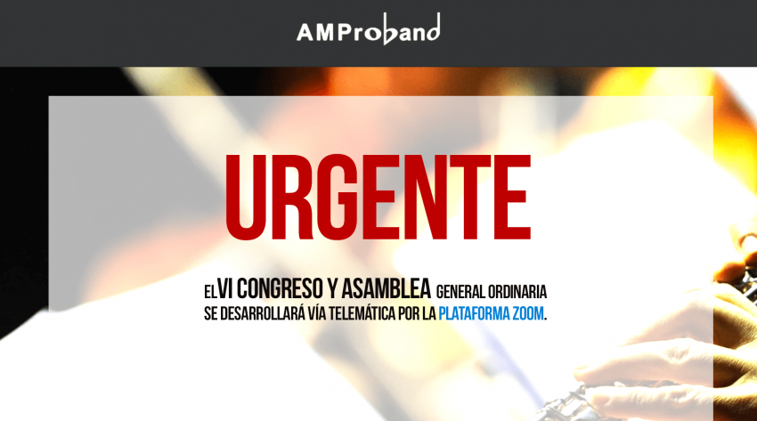 IMPORTANTE: VI CONGRESO Y ASAMBLEA GENERAL ORDINARIA